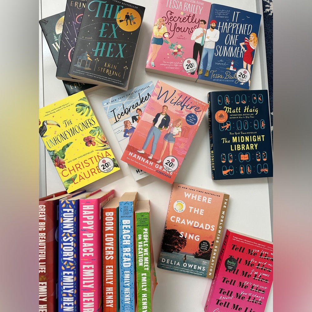 Assorted Fiction Books Collection